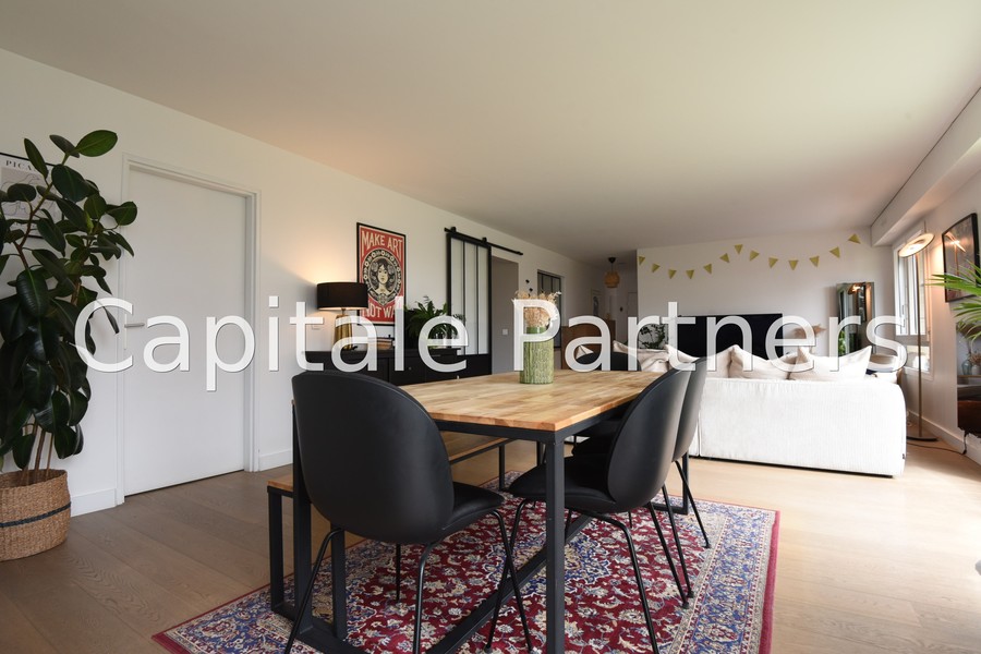 Appartement 3 chambres meublé Asnières-sur-seine - 110 m²;