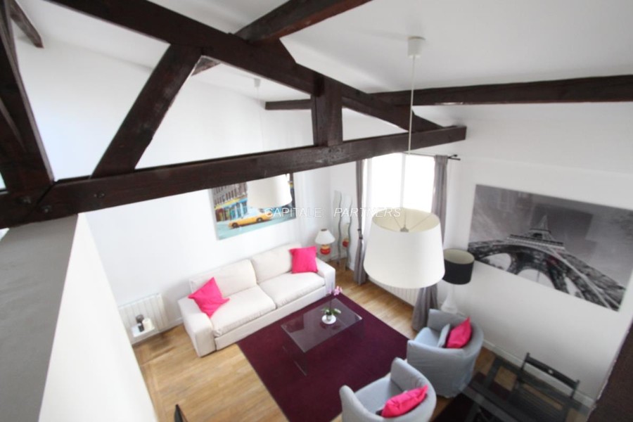 Appartement 2 chambres meublé PARIS 16 - 49 m²;