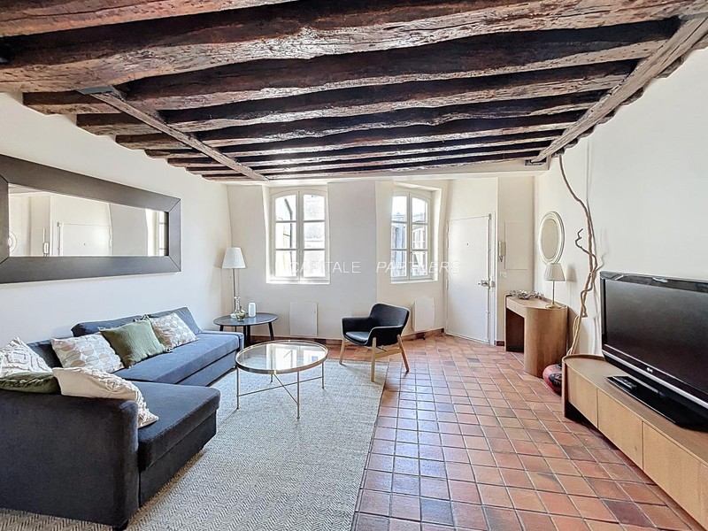 Appartement 1 chambre meublé PARIS 4 - 60 m²;