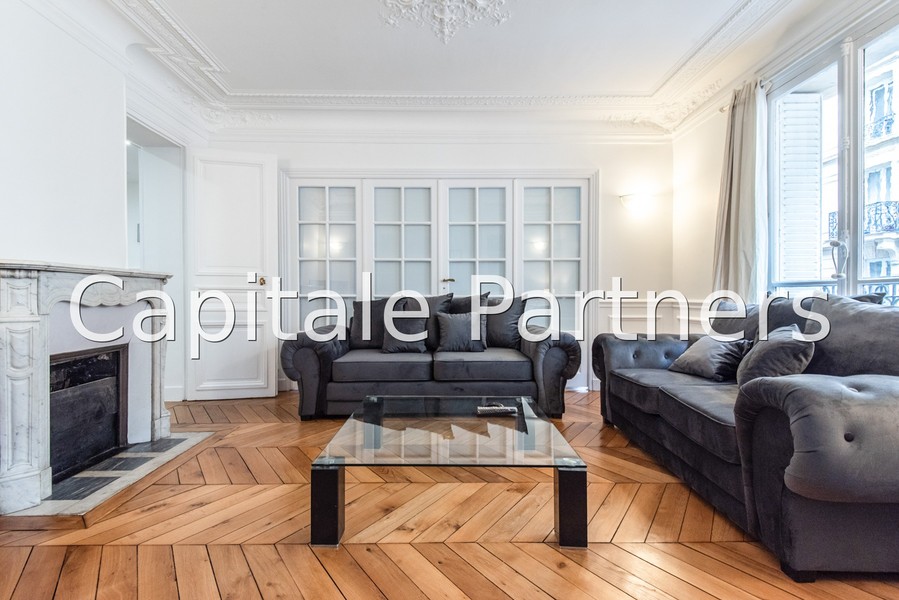Appartement 3 chambres meublé PARIS 17 - 107 m²;