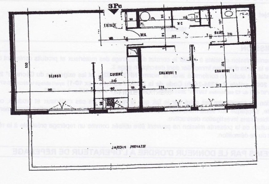 Appartement 2 chambres meublé COURBEVOIE - 65 m²;