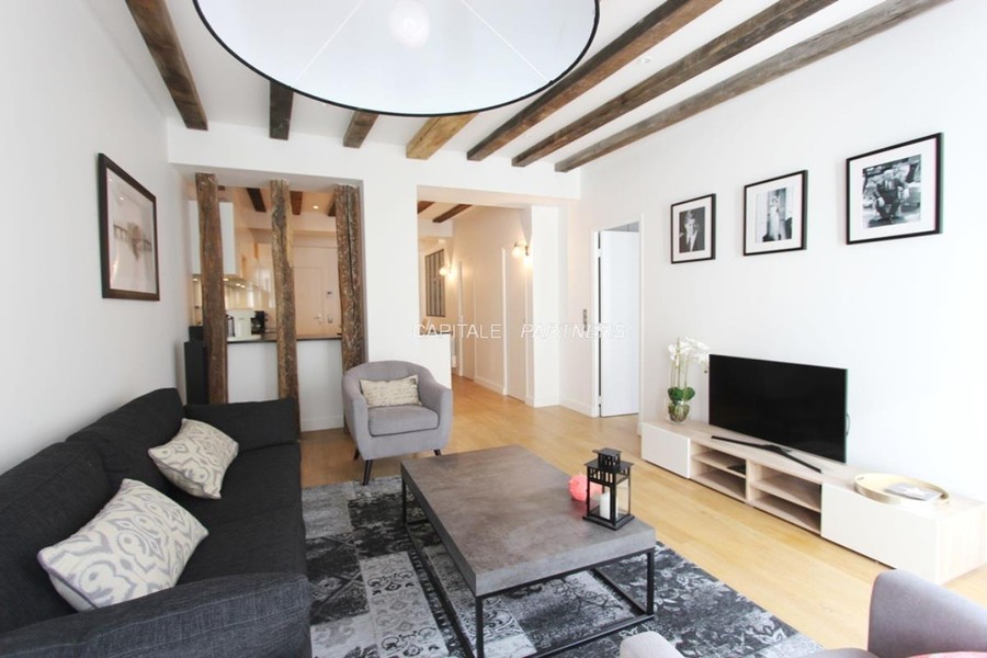 Appartement 2 chambres meublé PARIS 1 - 63 m²;