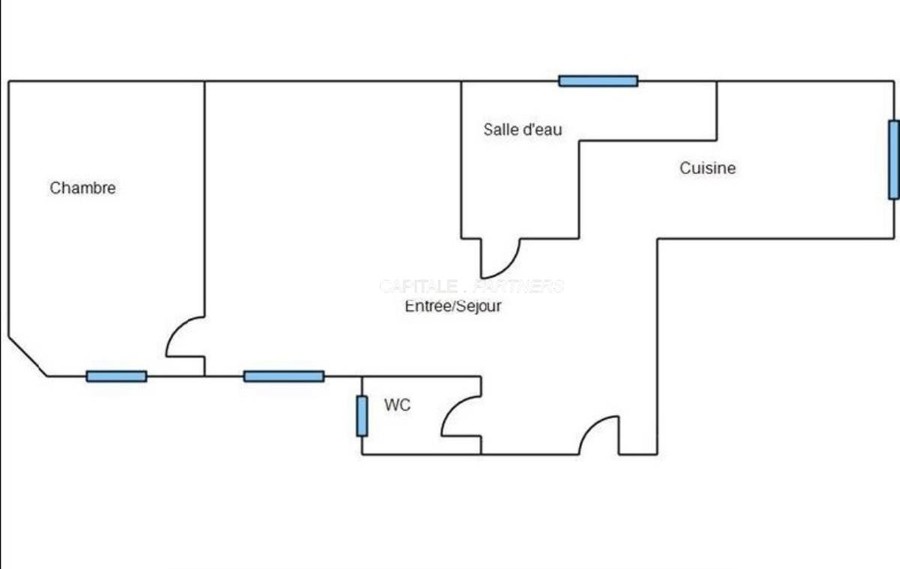 Appartement 1 chambre meublé NEUILLY - 42 m²;