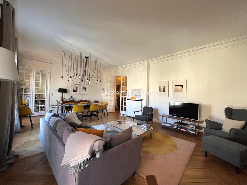 Appartement 3 chambres meublé PARIS 17 - 128 m²;