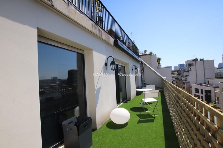 Appartement 2 chambres meublé PARIS 16 - 88 m²;