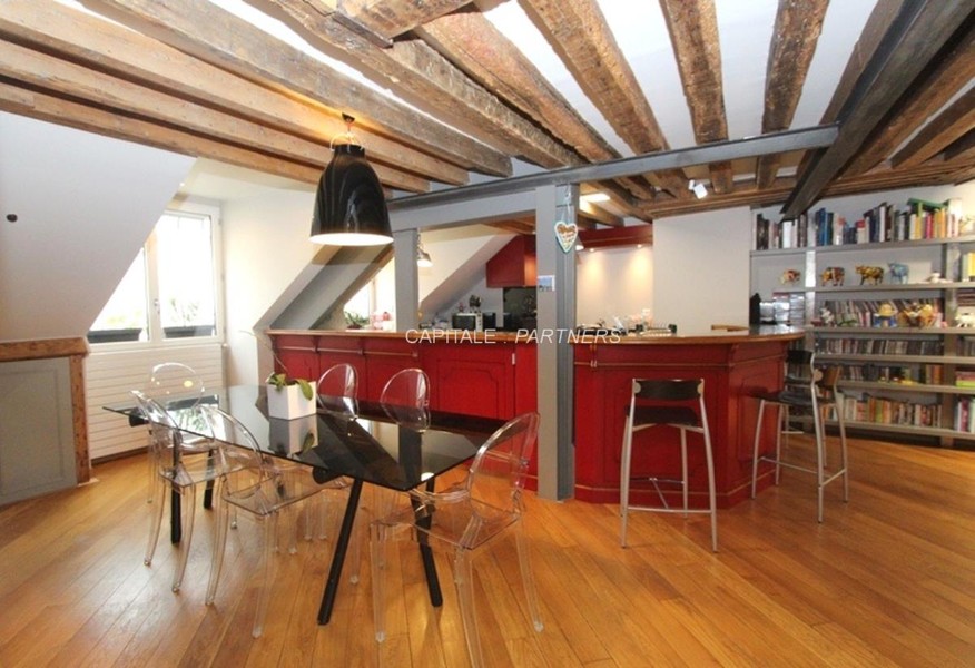 Appartement 3 chambres meublé PARIS 2 - 133 m²;