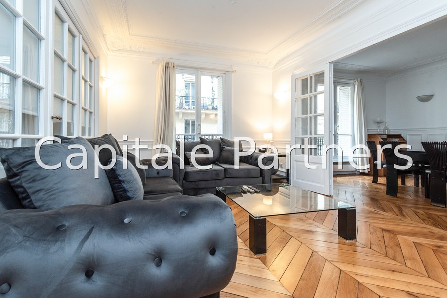 Appartement 3 chambres meublé PARIS 17 - 107 m²;