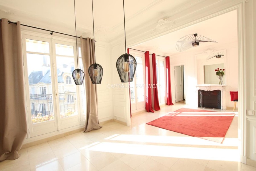 Appartement 3 chambres meublé PARIS 16 - 116 m²;