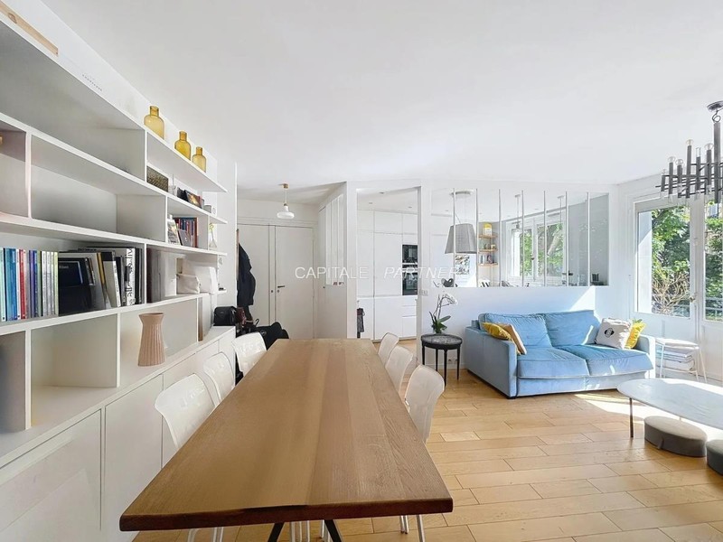 Appartement 2 chambres meublé PARIS 16 - 77 m²;
