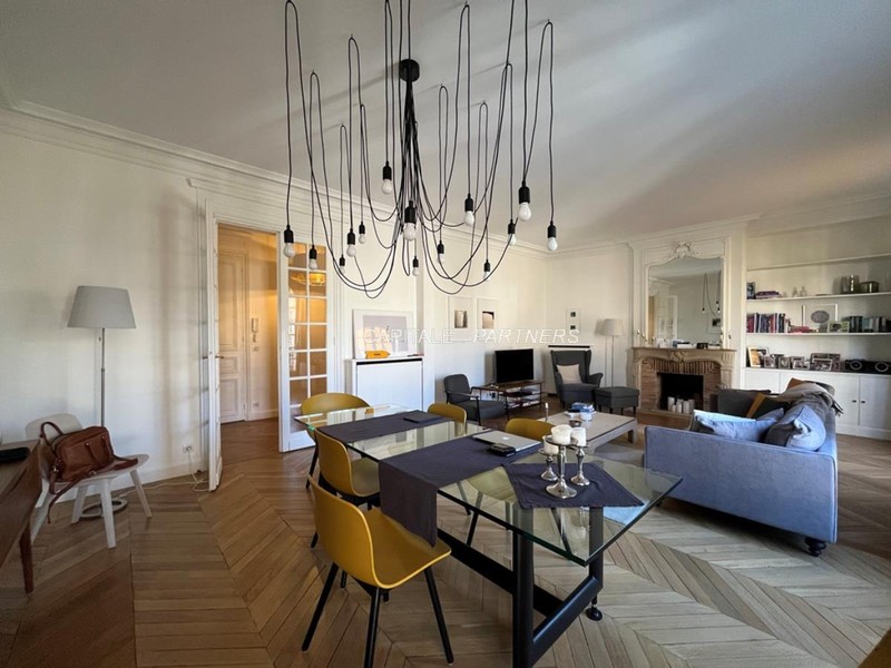 Appartement 3 chambres meublé PARIS 17 - 128 m²;