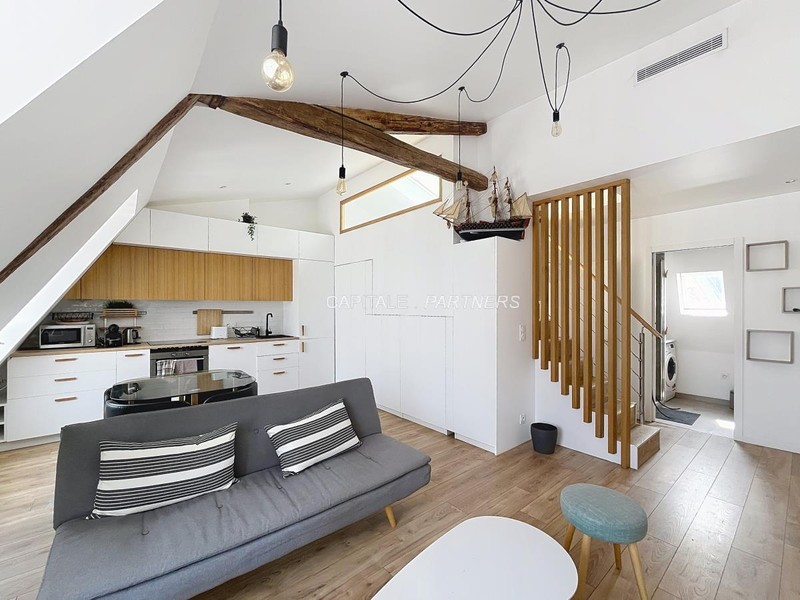 Appartement 1 chambre meublé PARIS 15 - 48 m²;