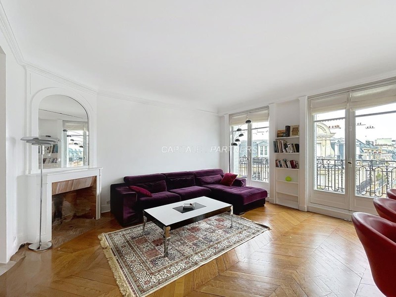 Appartement 2 chambres meublé PARIS 17 - 86 m²;