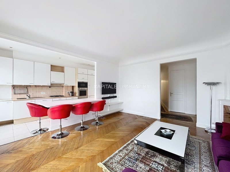 Appartement 2 chambres meublé PARIS 17 - 86 m²;