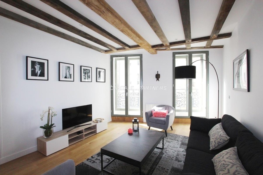 Appartement 2 chambres meublé PARIS 1 - 63 m²;