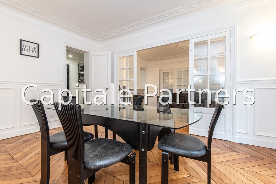 Appartement 3 chambres meublé PARIS 17 - 107 m²;