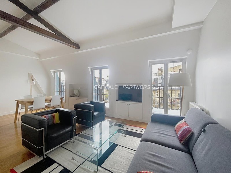 Appartement 1 chambre meublé PARIS 9 - 50 m²;