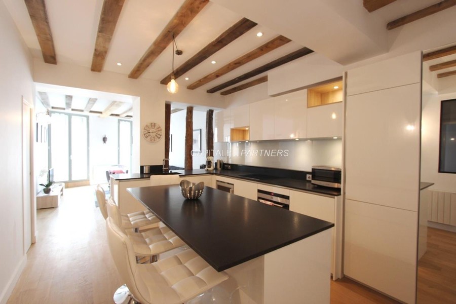 Appartement 2 chambres meublé PARIS 1 - 63 m²;