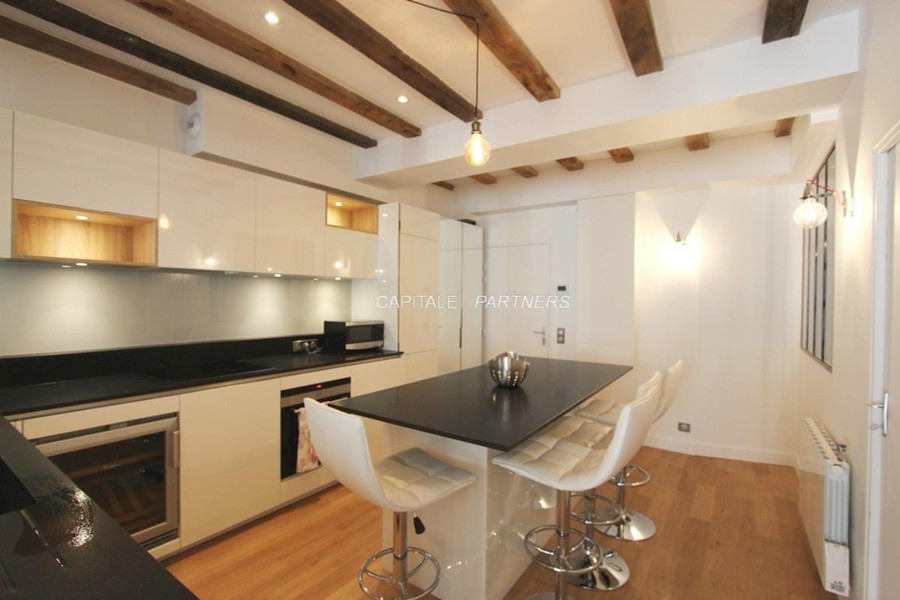 Appartement 2 chambres meublé PARIS 1 - 63 m²;