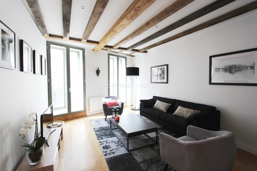 Appartement 2 chambres meublé PARIS 1 - 63 m²;