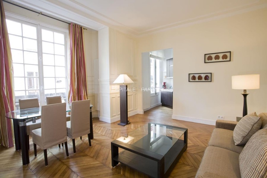 Appartement 1 chambre meublé PARIS 8 - 48 m²;