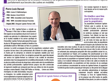 Publication de capitale Partners dans le magazine INFOS ENTREPRISE 